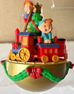 VINTAGE NOMA Ornamotion Rotating Christmas Ornament 1989 - Bild 1 von 7
