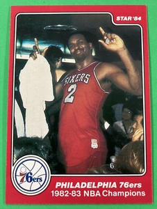 Moses Malone 1983-84 Star Co. Sixers NBA Champions #1 - Philadelphia 76ers - Picture 1 of 2
