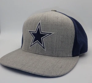 Cappello berretto baseball NFL Dallas Cowboys logo stella regolabile chiusura a scatto misto lana - Foto 1 di 9