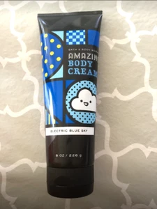Bath & Body Works ~ ELECTRI BLUE SKY ~ AMAZING BODY CREAM 24 HR MOISTURIZER - Picture 1 of 2