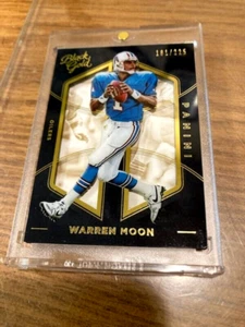 WARREN MOON 2016 PANINI BLACK GOLD 181/225 HOUSTON OILERS #31 Thick Stock & gift - Picture 1 of 3
