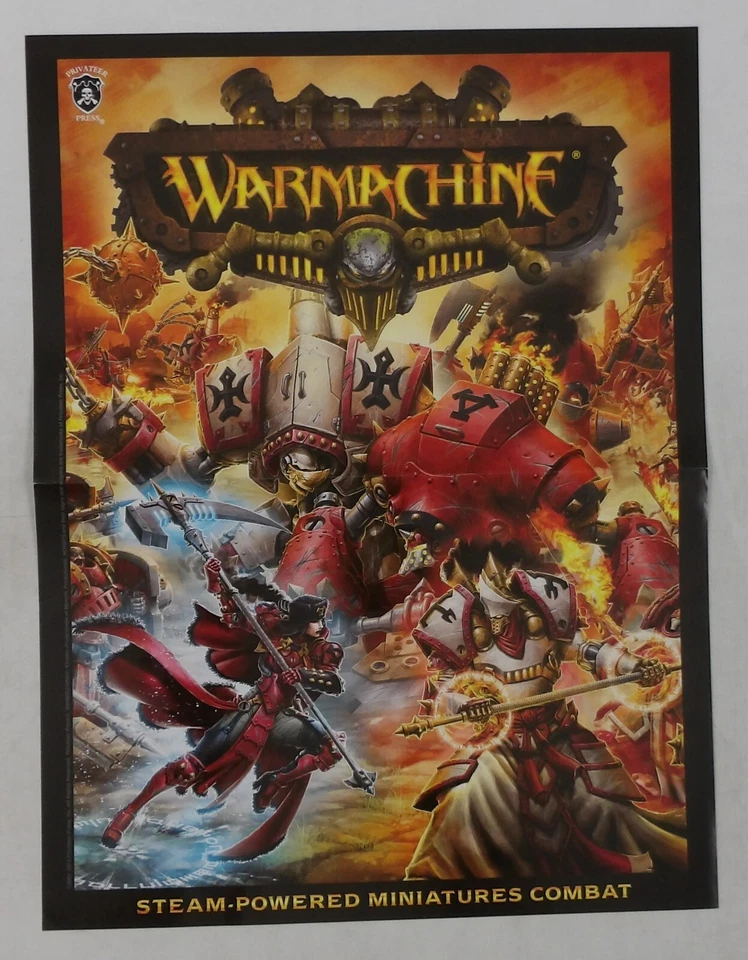 Póster promocional Warmachine 11" x 14" - Prensa privada Foto 1 de 1