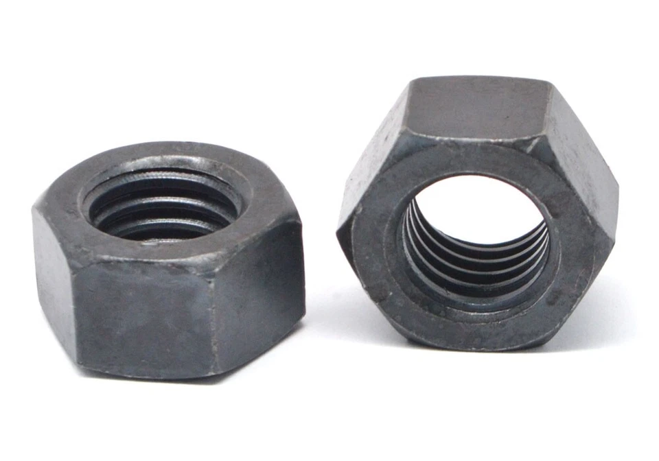 ASMC INDUSTRIAL 5/16"-24 Fine Thread Grade 8 Finished Hex Nut Black Oxide