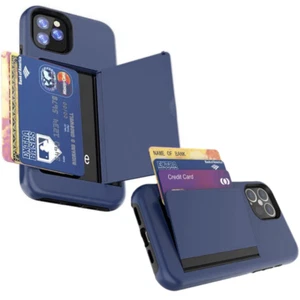 KP KOOL PRODUCTS New Hard Back Phone Case with Card Wallet for iPhone 13/Pro/Max - Picture 1 of 46