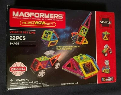 Magformers 22-Piece WOW Alien Set - NIP - Image 1 of 4