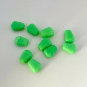 LARGE GREEN POP UP CORN PACK OF 10 FLYNSCOTSMAN TACKLE COURSE FISHING - Picture 1 of 3