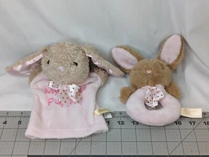Dan Dee Rabbit Peluche Mi Primera Marioneta Rosa Anillo Grabber Lote Juguete de Peluche - Imagen 1 de 10