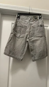 Vintage Y2K South Pole Grey Youth Boys Shorts Size 14 - Picture 1 of 6