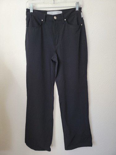 Versace Jeans Couture Donna 44 (30x27) Nero Vestito Pantalone Elasticizzato NUOVO