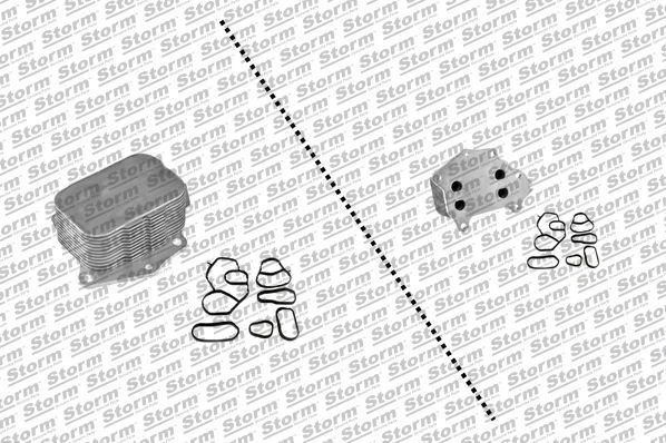 RADIATEUR D'HUILE PEUGEOT 207 1.6 HDI,1.4 HDI,307 1.6 HDI,CITROËN C4 I 1.6 HDI - Photo 1/1