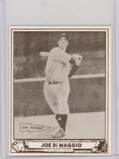 Joe DiMaggio 1986 1940 Play Ball Reprint #1 - Good Condition!