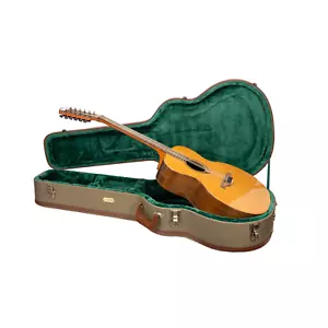 Crossrock Master Series Super Jumbo Guitar Case for Gibson SJ-200-Olive Green - Picture 1 of 6