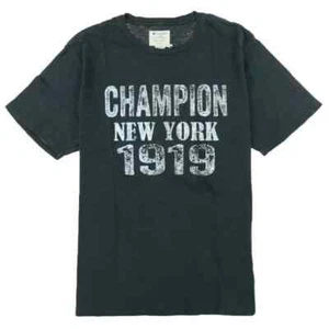 Champion Men's T-Shirt New York 1919 Black Size XL NWT - Picture 1 of 3
