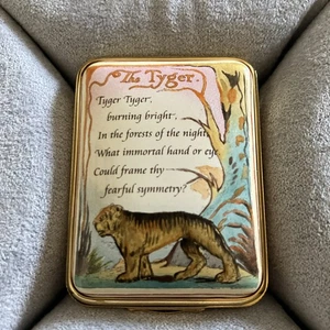 Halcyon Days The Tyger . Lid Dose Not Click Close - Picture 1 of 5