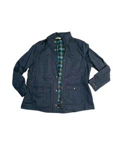 Chaqueta utilitaria forrada de franela LL Bean talla L en Mariner - Imagen 1 de 8