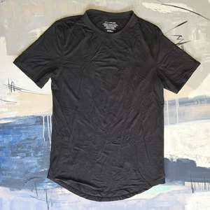 Camiseta Jack Archer Anytime Negra Para Hombre Pequeña Pullover Suave Elastizada Lujo - Imagen 1 de 5