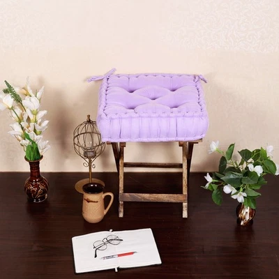 Cojín de asiento Calnayalay de terciopelo premium - acolchado suave y cómodo para silla Foto 1 de 4