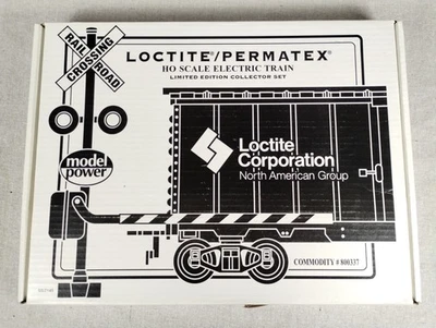 Loctite Permatex HO Scale Electric Train Limited Edition Set 800337 New Open Box - Image 1 of 4