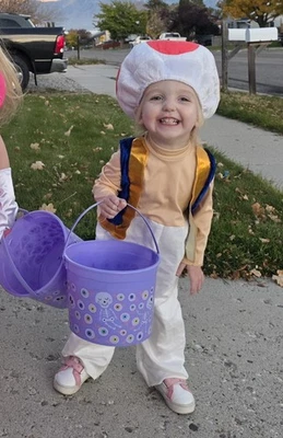 Disfraz Toad Super Mario Bros Unisex Talla 2T Foto 1 de 3