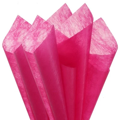 20 hojas de papel de envolver ramo de flores de 22,8 x 22,8" para embalaje de regalo hágalo usted mismo rosa intenso Foto 1 de 4