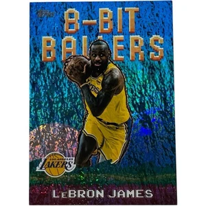 Ballers de baloncesto 25-26 Topps LeBron James 8 bits SP Holo Foil Lakers #8B-19 - Imagen 1 de 2