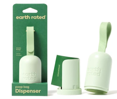 Dispensador de bolsa de caca de perro con clasificación Earth a prueba de fugas sin perfume con rollo de inicio Foto 1 de 4