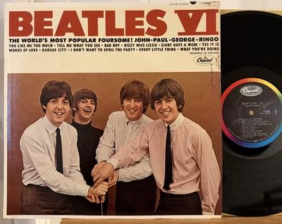 The Beatles Beatles VI Vinyl LP Capitol T 2358 VG+ Mono 1st Pressing - Image 1 of 4