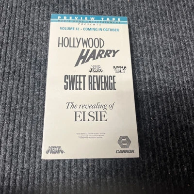 1987 Media Entertainment Cannon Preview VHS Tape Private Screenings Vol 12 NEW - Image 1 of 4