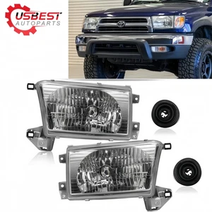 Fit for 1999-2002 Toyota 4Runner Headlight Assembly Set (Left&Right) - Picture 1 of 10