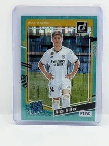 2023-24 Donruss ARDA GULER Teal Foil RATED ROOKIE /199 Real Madrid - Picture 1 of 2