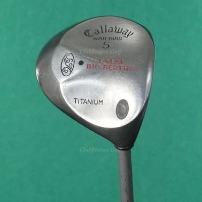 Callaway Great Big Bertha Warbird Titanio Calle 5 Madera BBUL Grafito Regular Foto 1 de 4