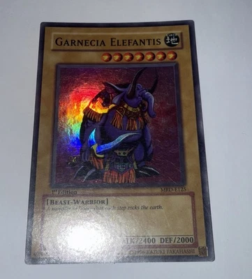 Yugioh Garnecia Elefantis MRD-E125 1st Edition Super Rare (LP) - Image 1 of 2