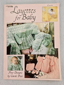 Mantas y ropa de bebé de bolsillo con patrones de ganchillo Layettes 2019 de colección - Imagen 1 de 8