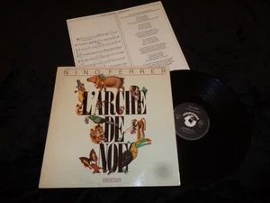 MAXI 12' NINO FERRER / L'ARCHE DE NOE / LE CHANT DU MONDE FRENCH PRESS 1986 POP - Picture 1 of 1