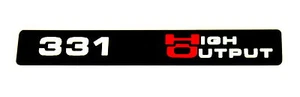(HO) 331 High Output Emblem (B) Standard - Picture 1 of 1