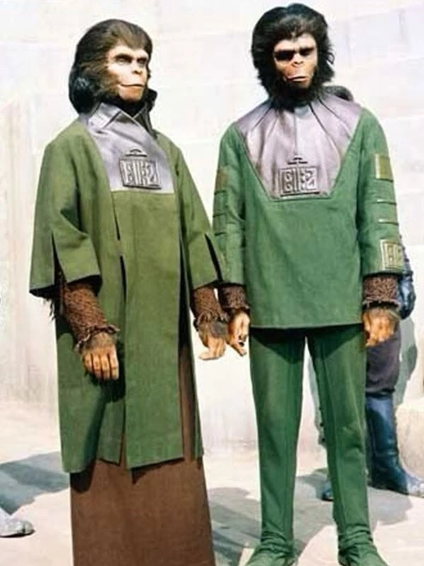 Handmade Planet Of The Apes 1968 Cornelius Cosplay Costume Jacket with Pants - Image 1 of 1