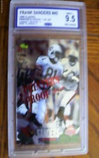 Frank Sanders 1995 Proline Classic Draft  Printer's Proof 1 of 297
