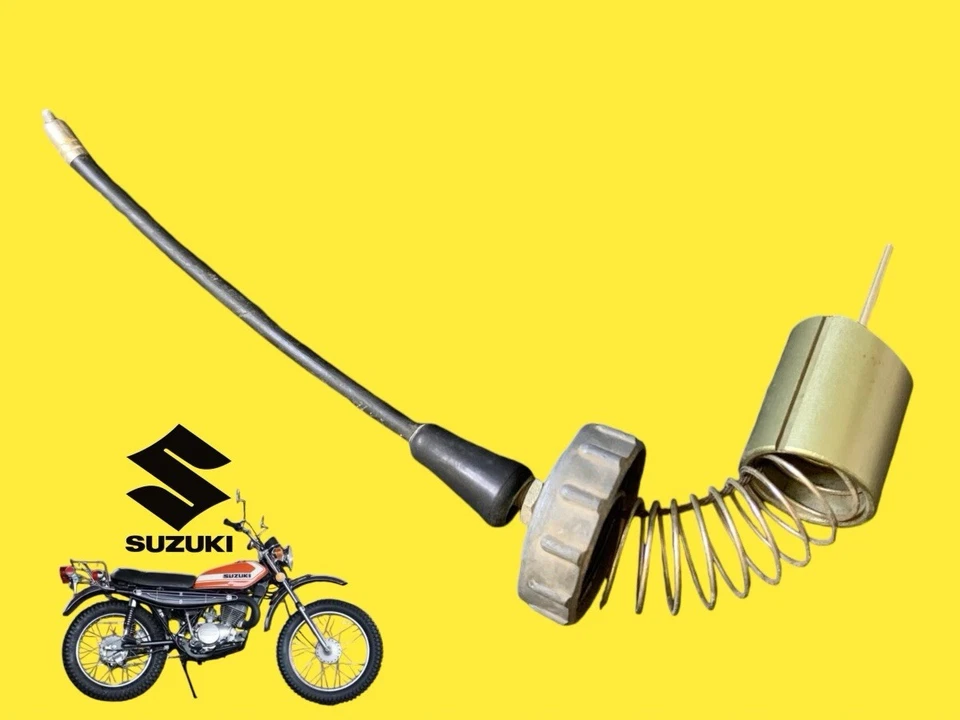 Suzuki TS 185 1972 cable de acelerador y extensión OEM Foto 1 de 4