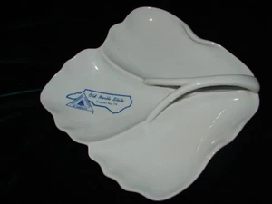 Antique 1875 Porcelain North State Telephone Advertising Tray with Handle - Picture 1 of 3