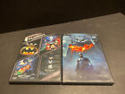 Batman Collection DVD  Returns, Forever & Robin + DARK KNIGHT Keaton Kilmer Bale
