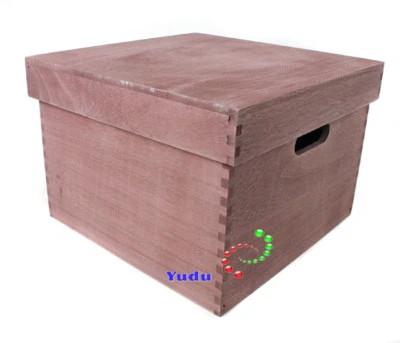 Holzkiste Regalkorb Kiste Holztruhen Dekokoffer Holzbox Aufbewahrungsbox  W009 - Bild 1 von 3