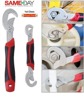 Llave ajustable multifunción para coche 2 piezas agarre rápido 8-32 mm llave inglesa - Imagen 1 de 11