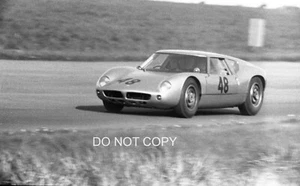 LOLA MK6 GT 1 NEGATIVE 35MM SILVERSTONE GT 1963 TONY MAGGS BASIS FOR FORD GT40 - Picture 1 of 2