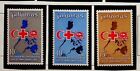 PHILIPPINES Sc 1020-22 NH ISSUE OF 1969 - RED CROSS