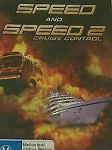 DVD de control de crucero Speed and Speed 2 muy buen estado t202 - Imagen 1 de 1