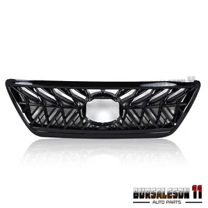 For 2003-2009 Lexus Gx470 Front Grille Bumper Grill Glossy Black Sport Style NEW - Picture 1 of 15