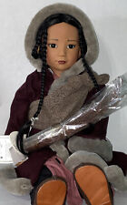 RARE! 2000 "KARMA" of TIBET (31”) Artist Doll by TARA HEATH w COA_MINT