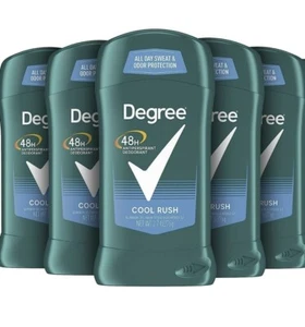Degree Men 48 hr. Antiperspirant Deodorant Cool Rush 2.7 oz. Stick - 5 Pack