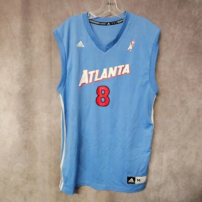 Camiseta Autografiada Adidas WNBA Atlanta Dream Izi Castro Maques 8 Adulto M Foto 1 de 4