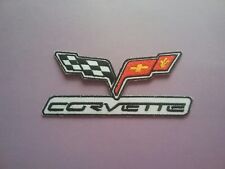 Corvette Sew or Iron On Patch Racing Car Motorsport Badge